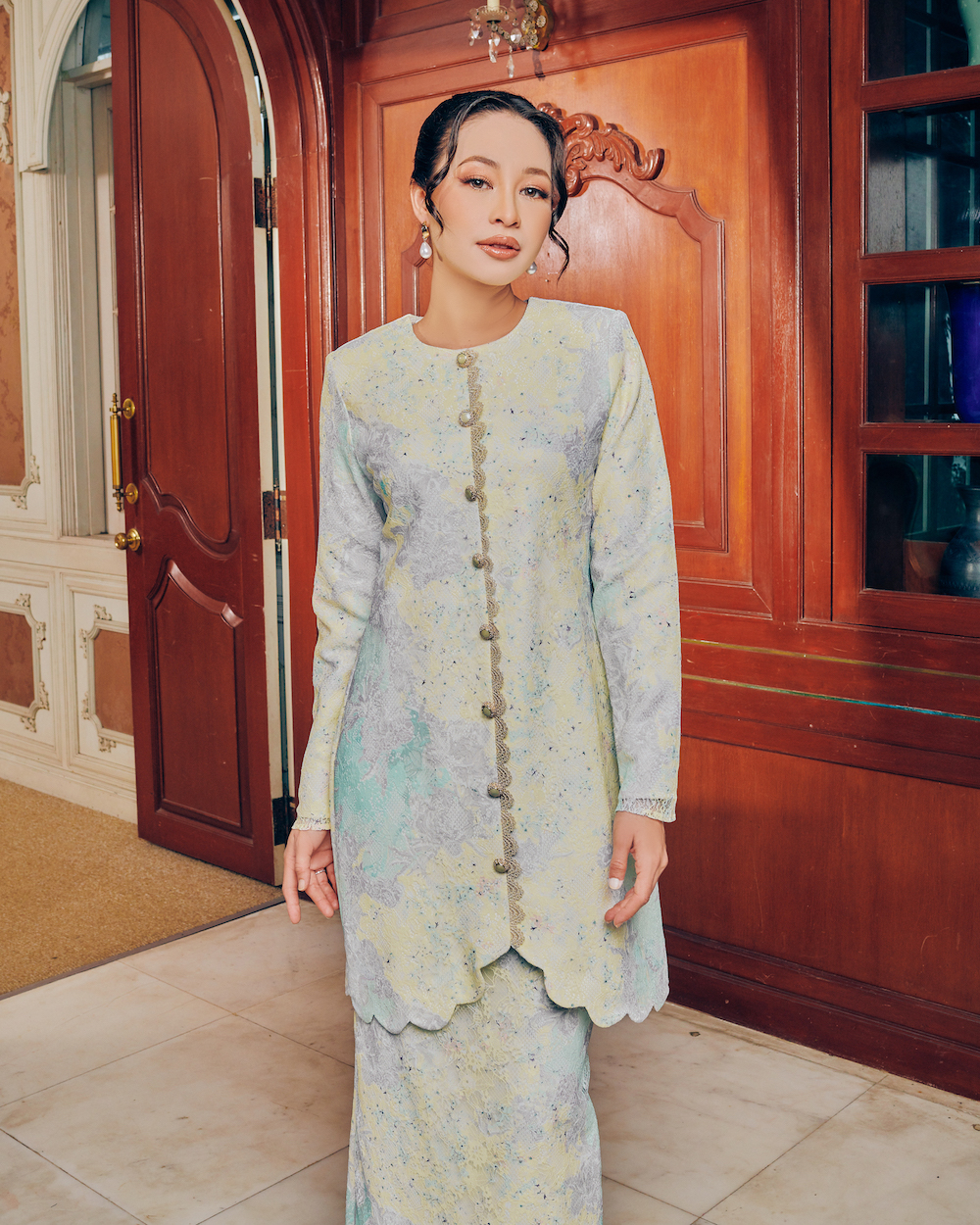 THATIA KURUNG - MINT YELLOW