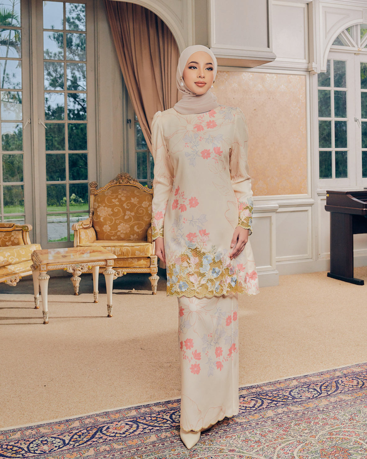 NADINA KURUNG - CREAMY PINK