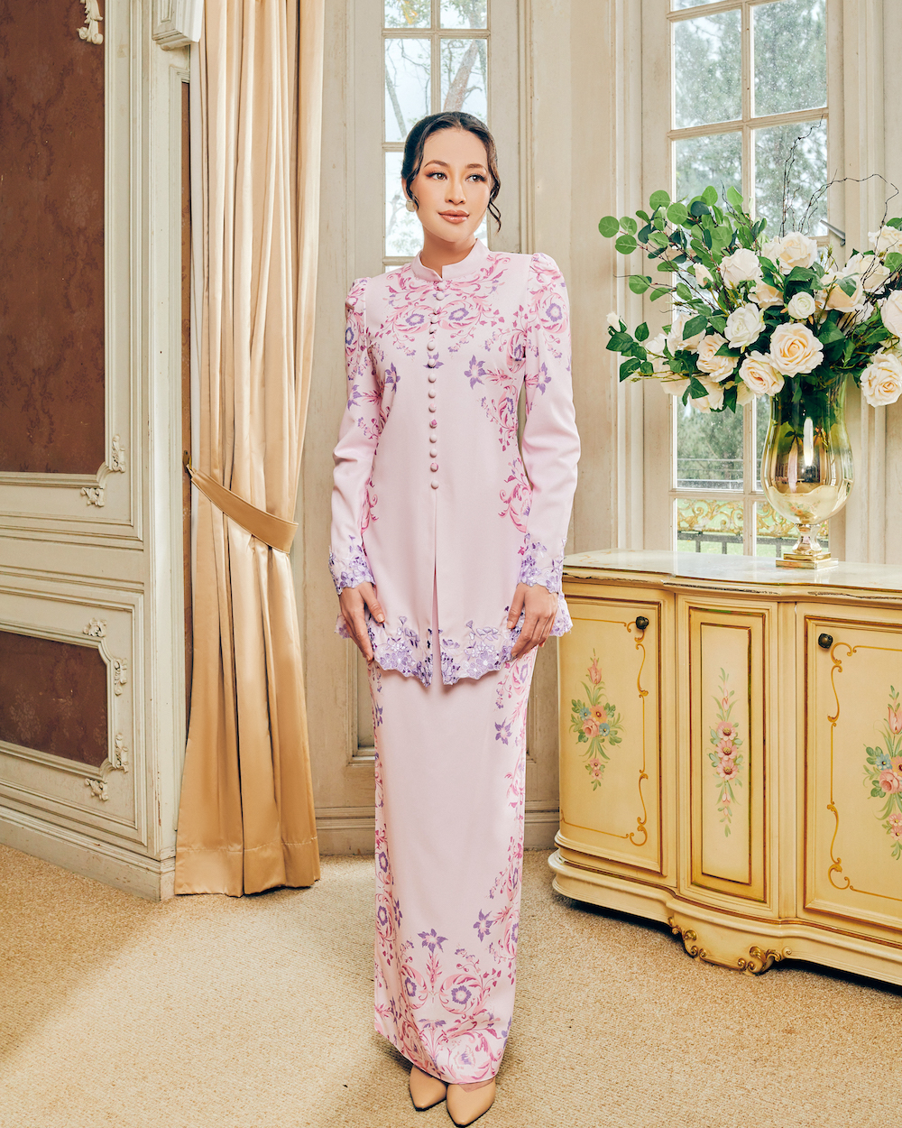 STELIA KURUNG - PINKY LILAC