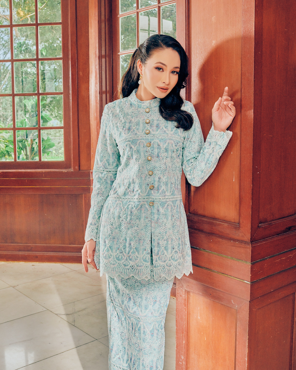 NAELYSA KURUNG - TURQUOISE BLUE