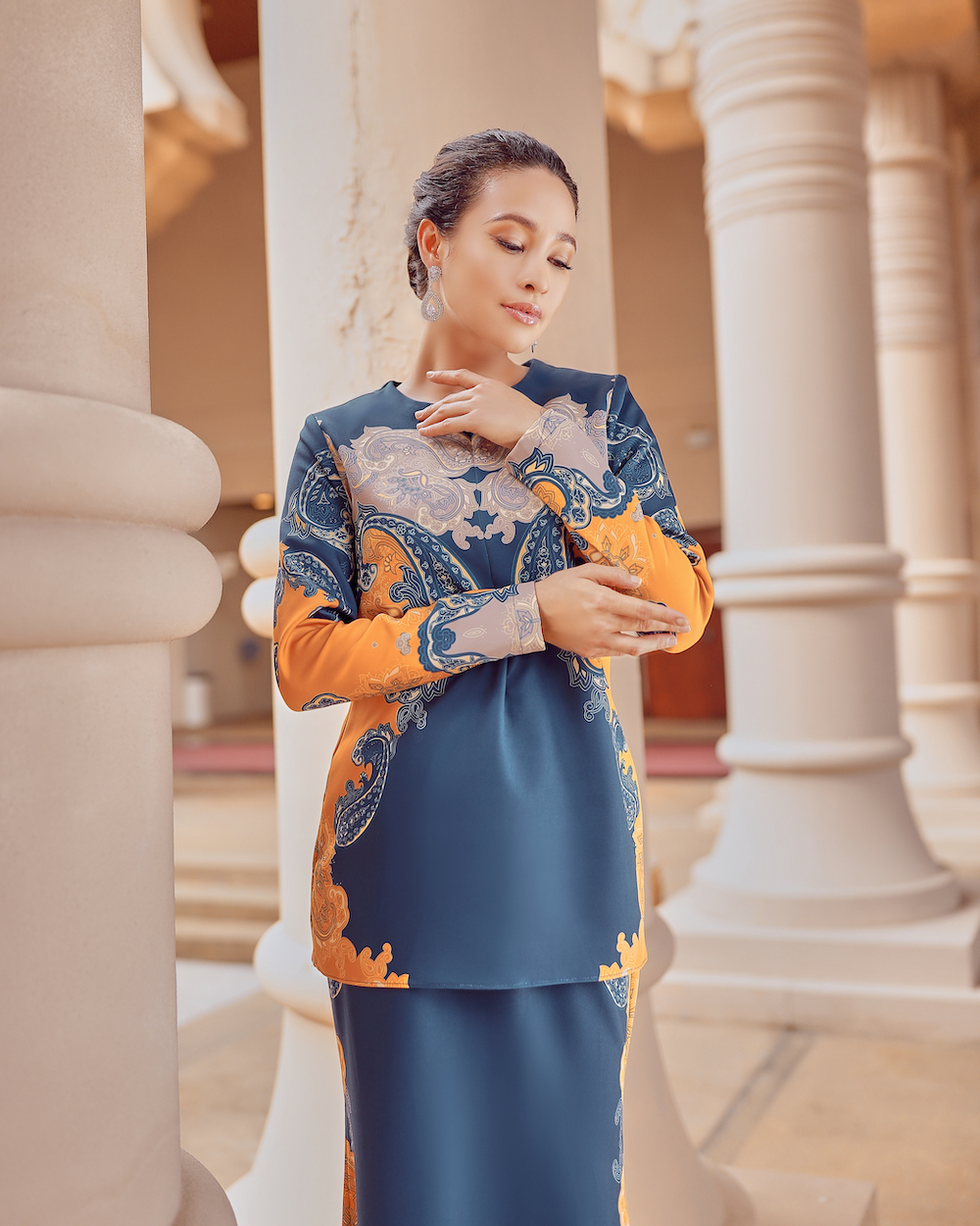 DIVILLA MINI KURUNG - NAVY