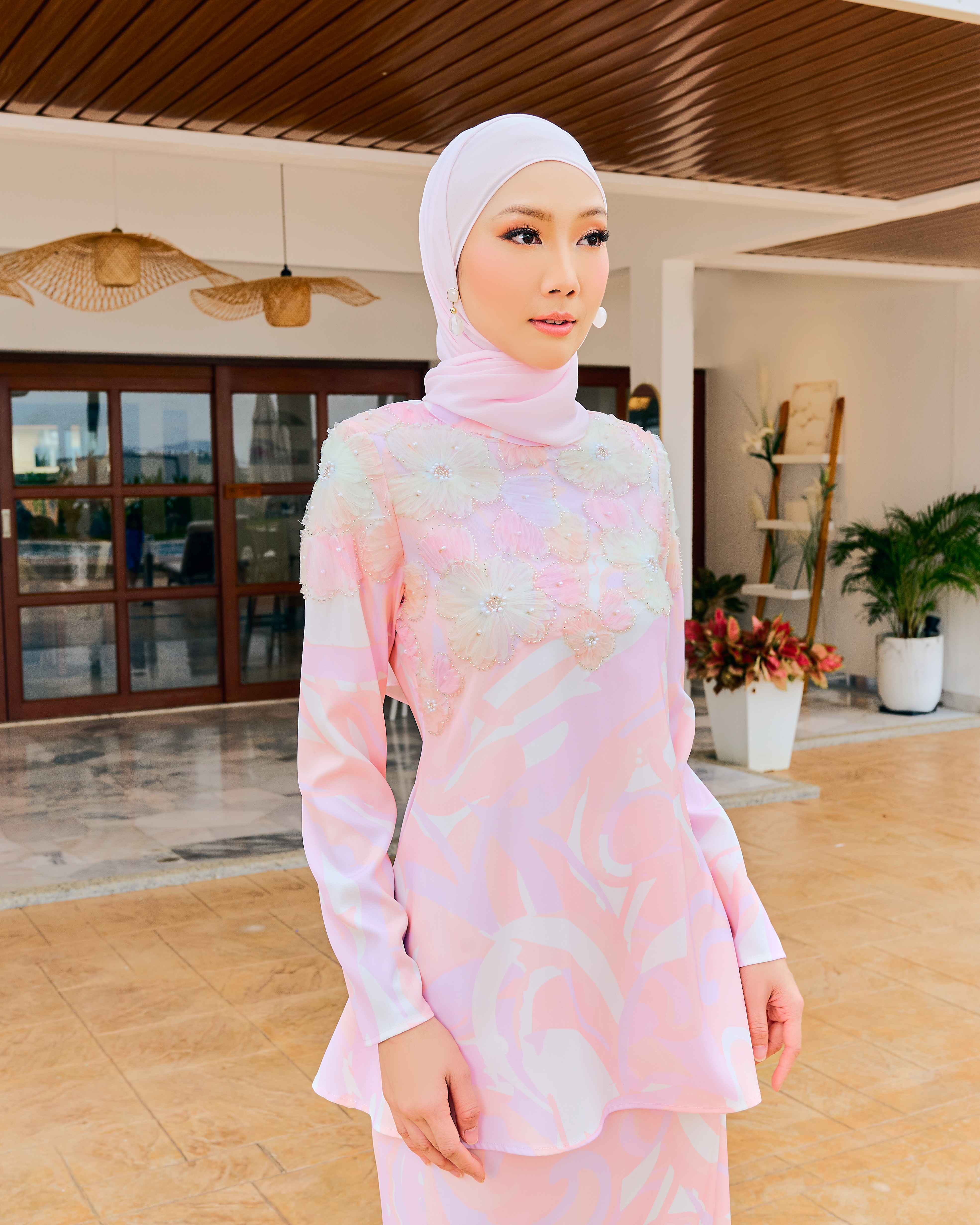 ELSA KURUNG - PINKY LILAC