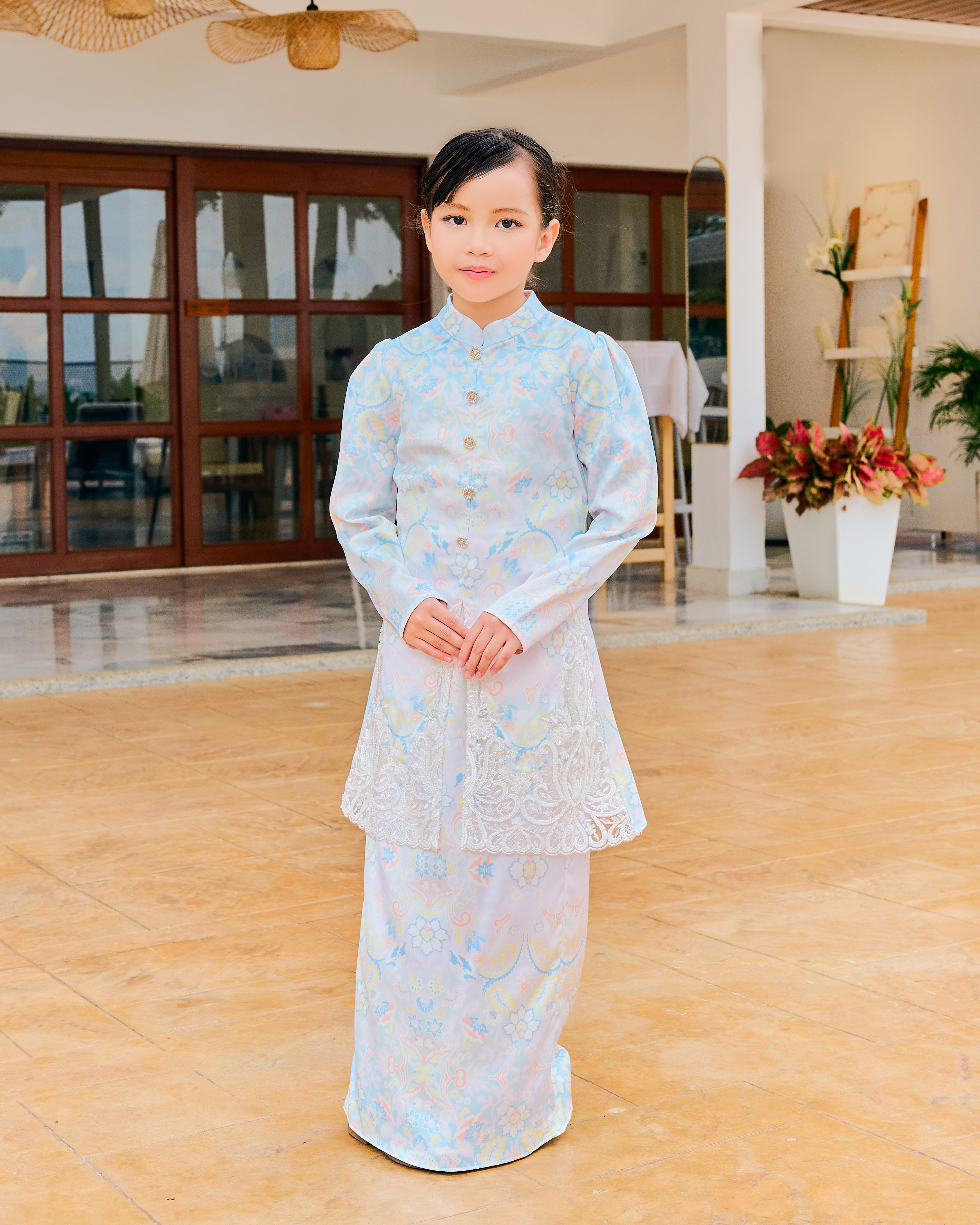 AIRINA KURUNG (KID)-  BABY BLUE