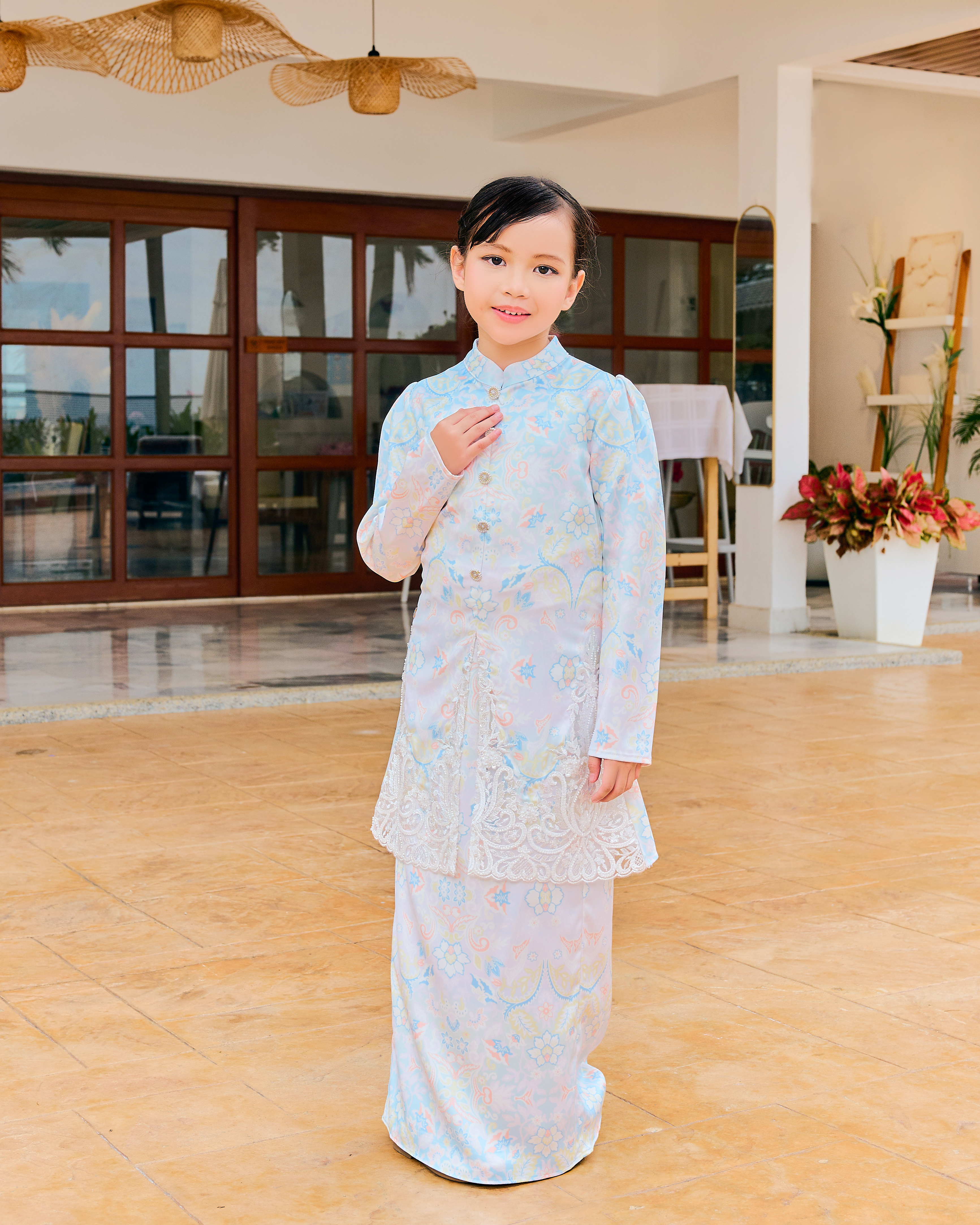 AIRINA KURUNG (KID)-  BABY BLUE