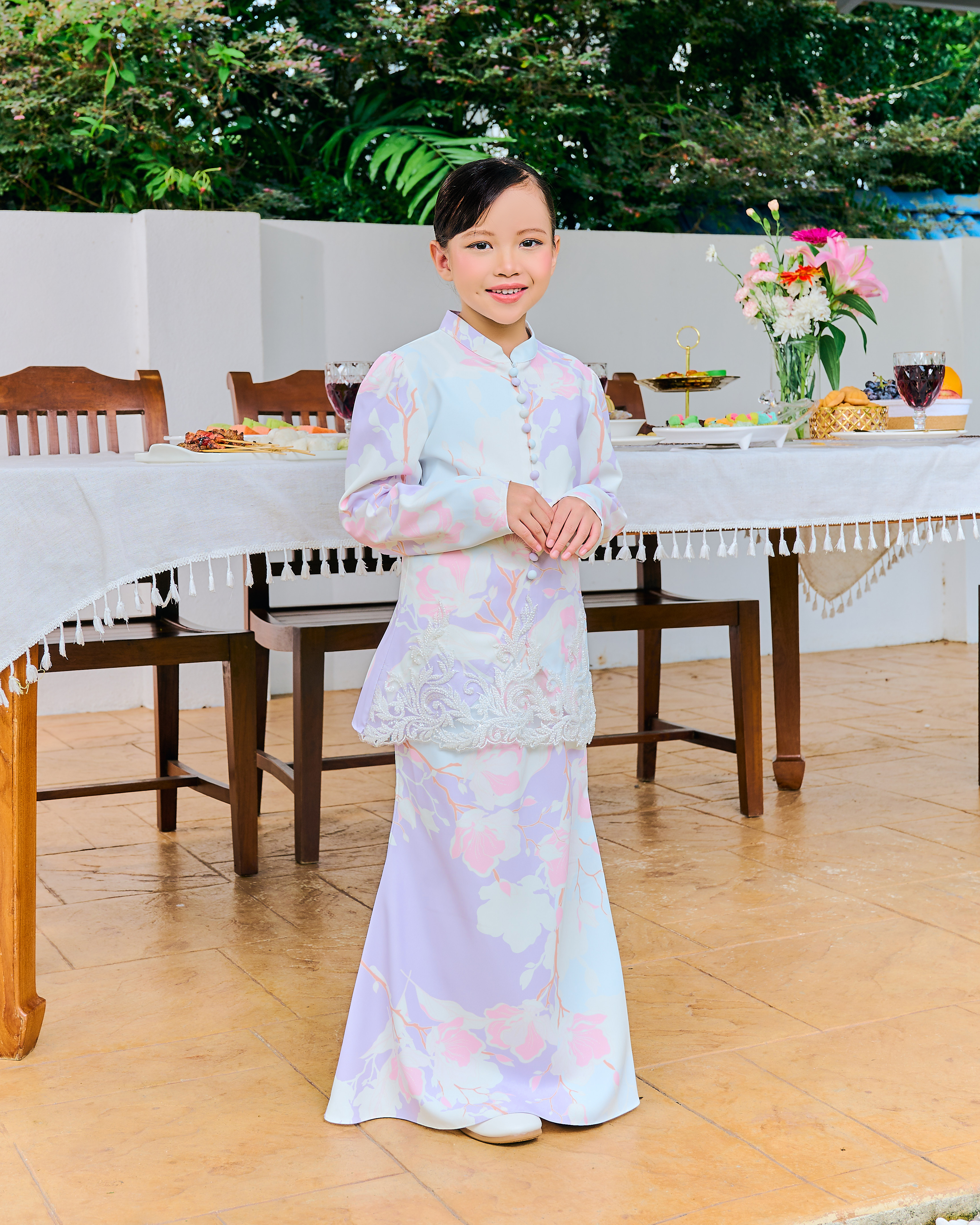 LEONA KURUNG (KID)  - PURPLE LILAC