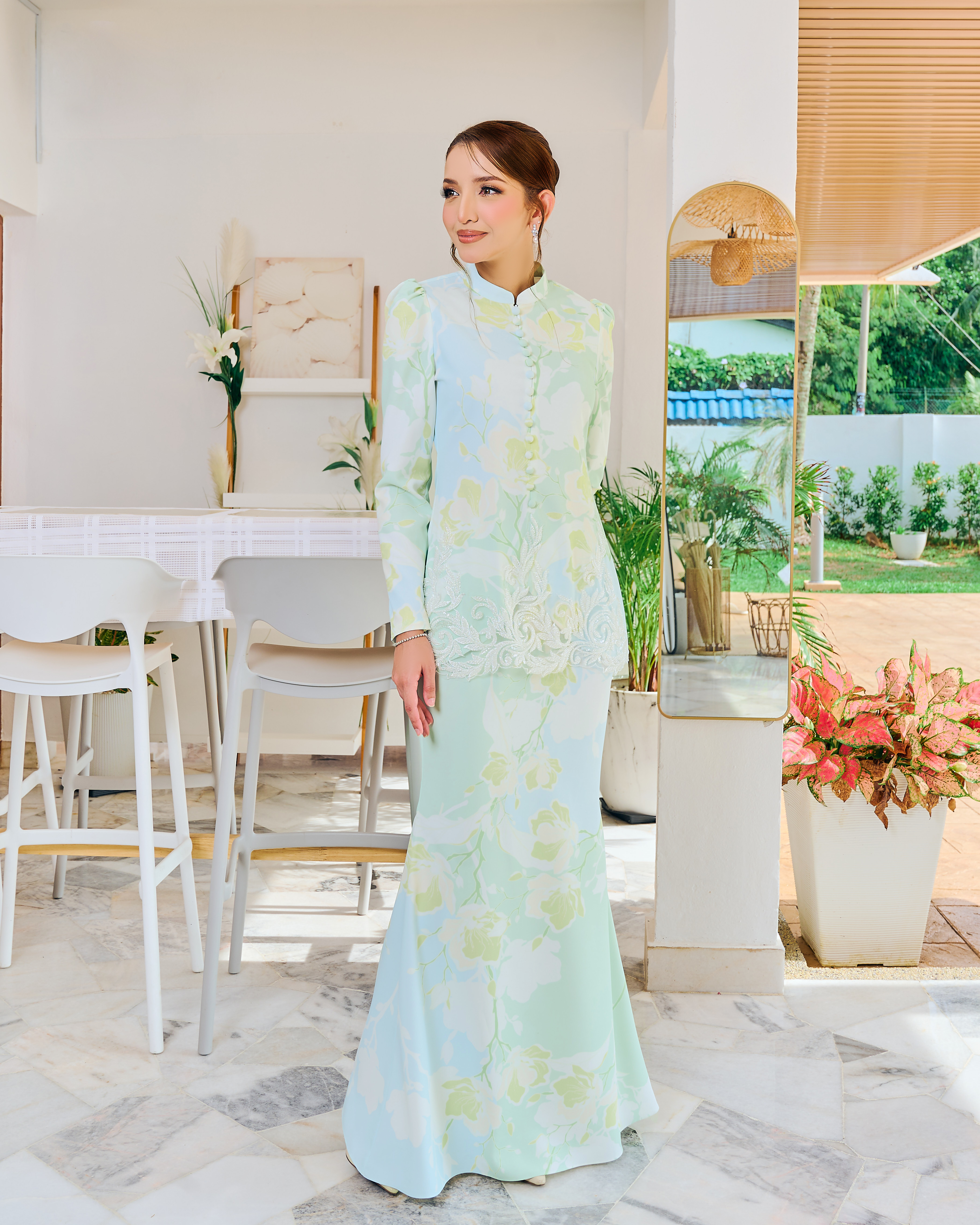 LEONA KURUNG - MINT GREEN