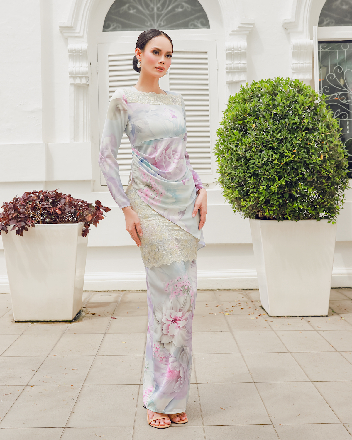 ROSELIA KURUNG - BLUEYISH PURPLE