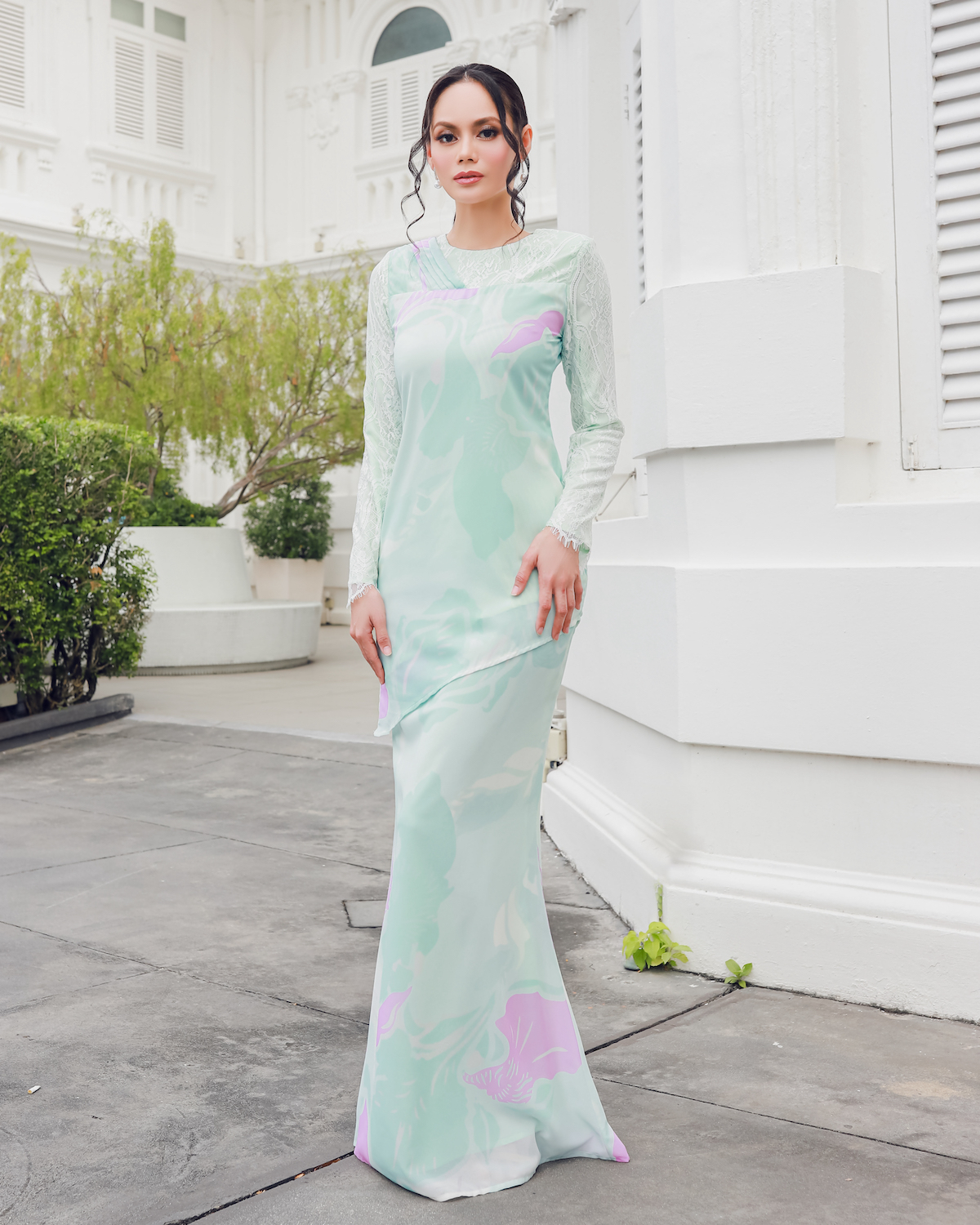 CAMELIA KURUNG - MIST GREEN