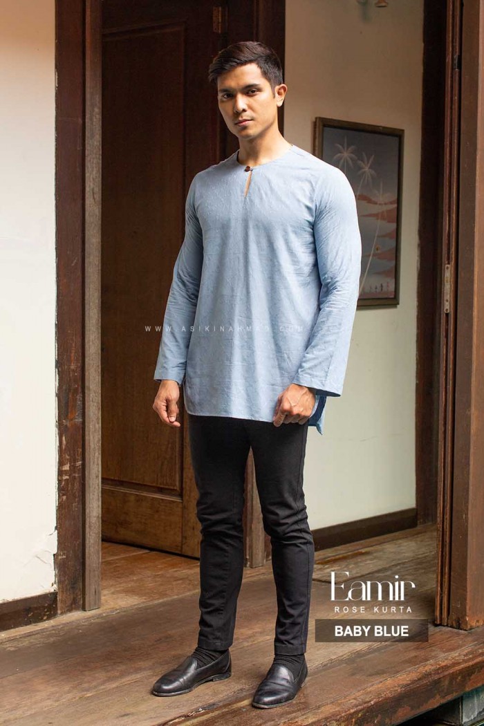 EAMIR KURTA in BABY BLUE