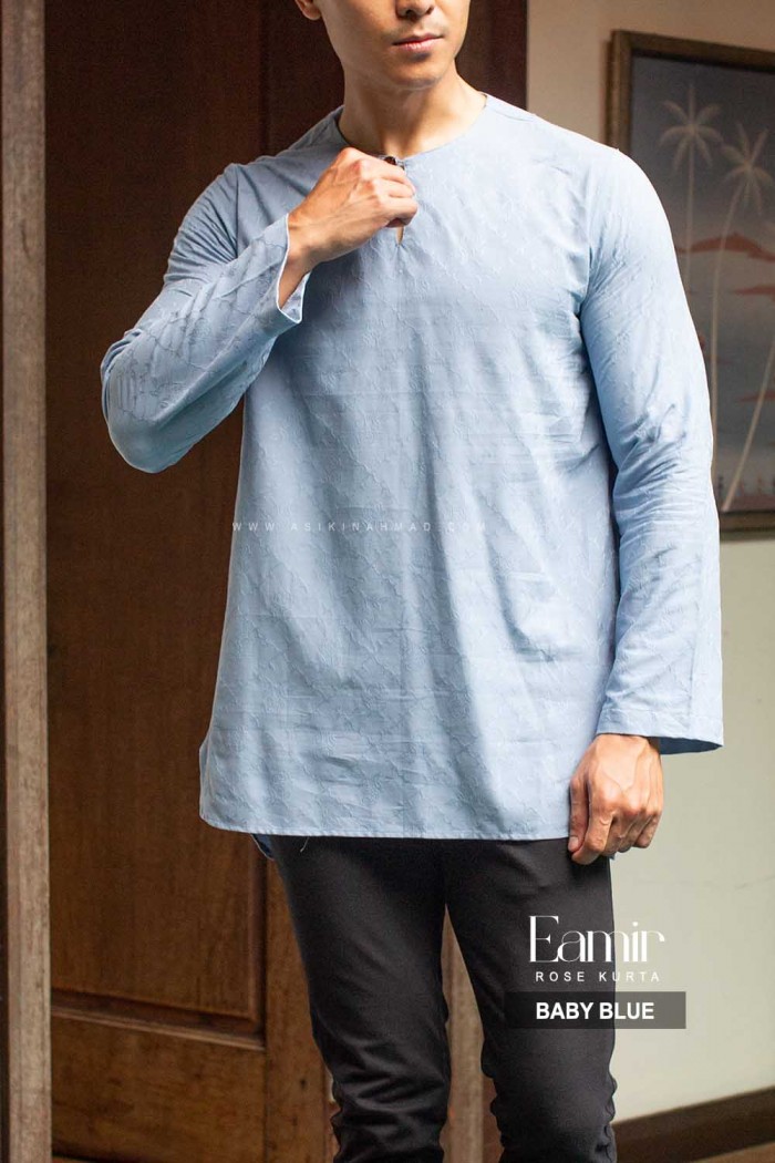 EAMIR KURTA in BABY BLUE