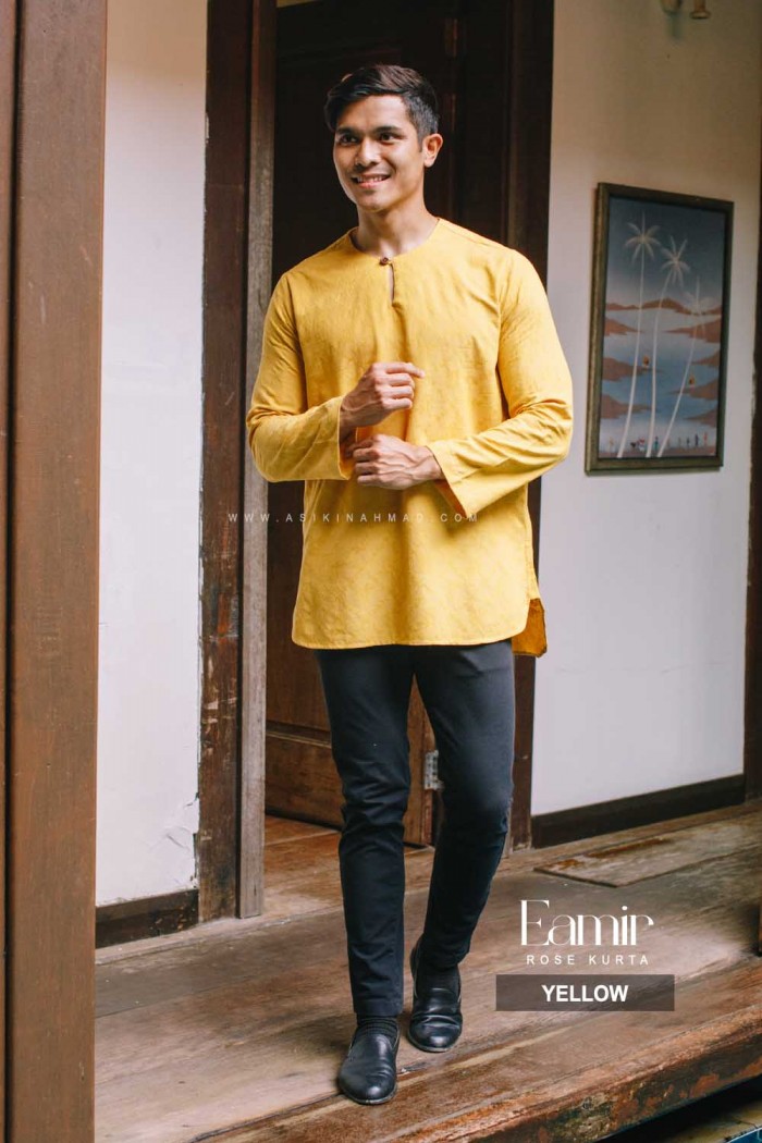 EAMIR KURTA in YELLOW