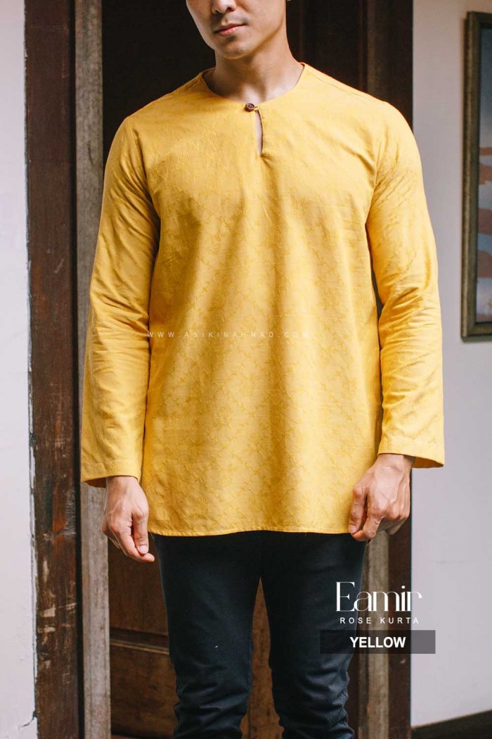 EAMIR KURTA in YELLOW