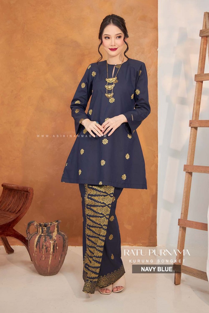 RATU PURNAMA in NAVY BLUE