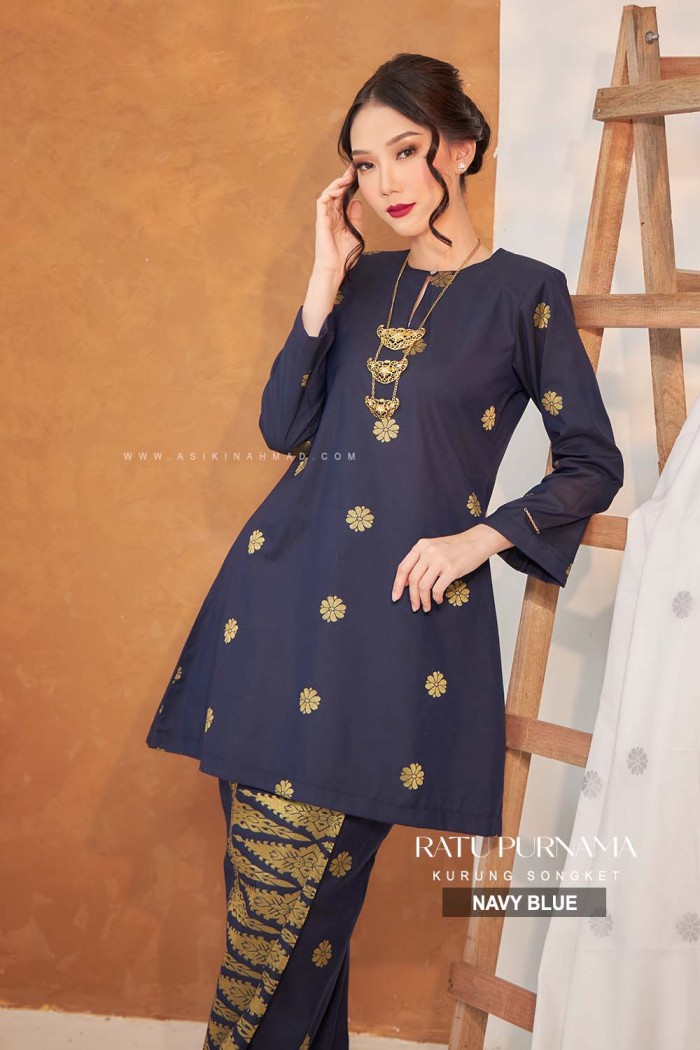 RATU PURNAMA in NAVY BLUE