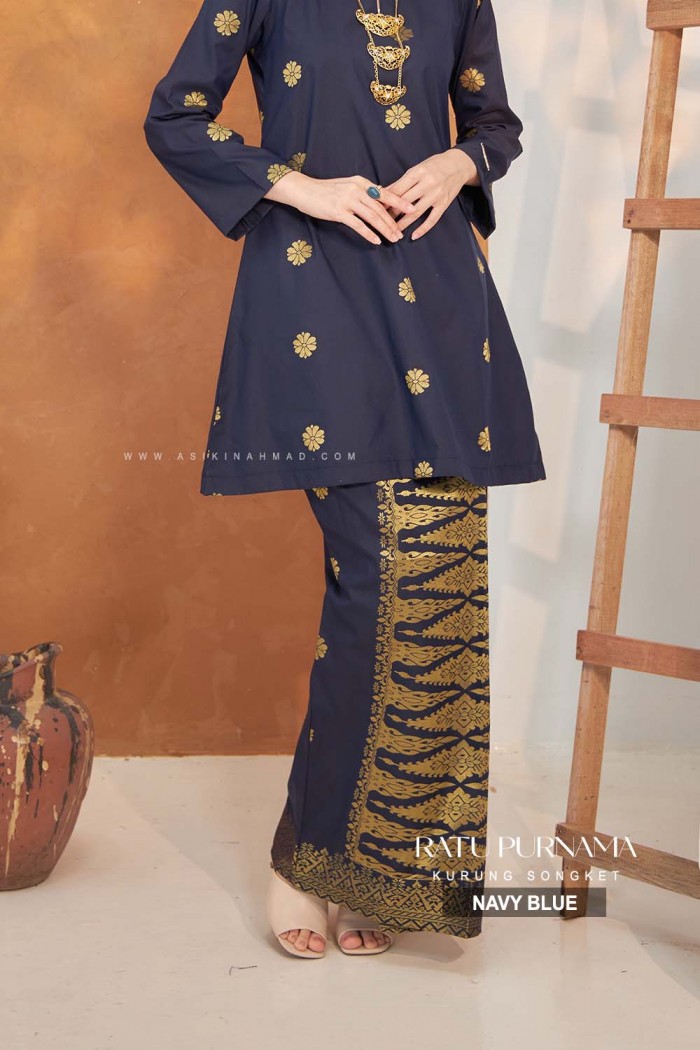 RATU PURNAMA in NAVY BLUE