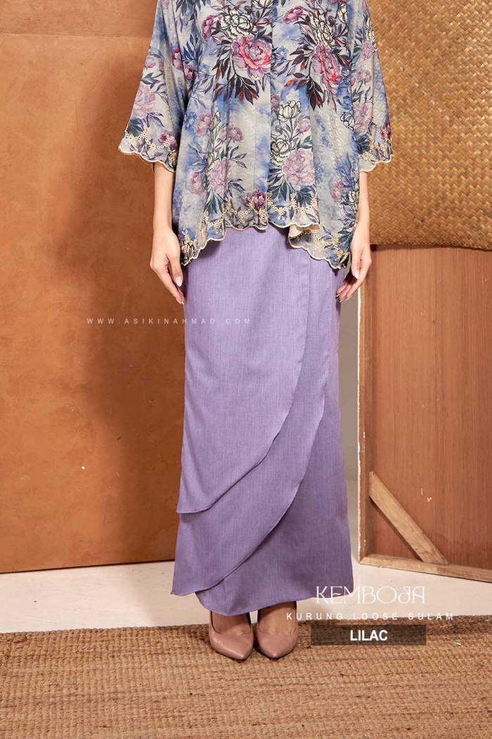 KEMBOJA KURUNG in LILAC