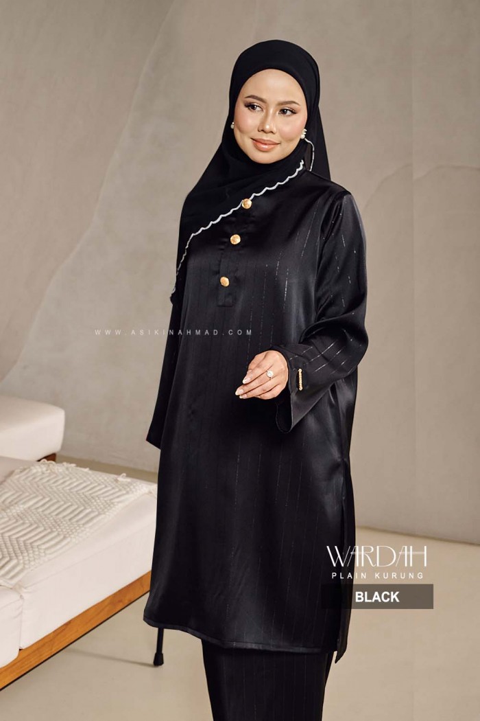 WARDAH KURUNG in BLACK