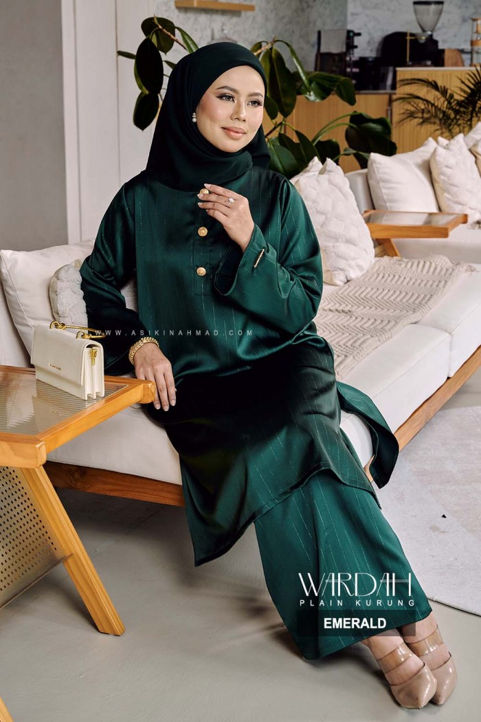 WARDAH KURUNG in EMERALD