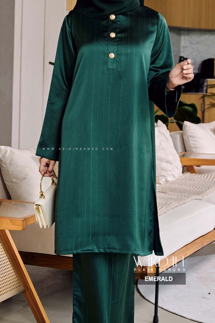 WARDAH KURUNG in EMERALD