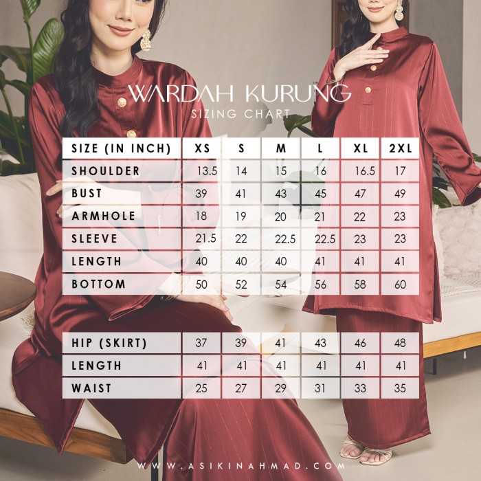 WARDAH KURUNG in EMERALD