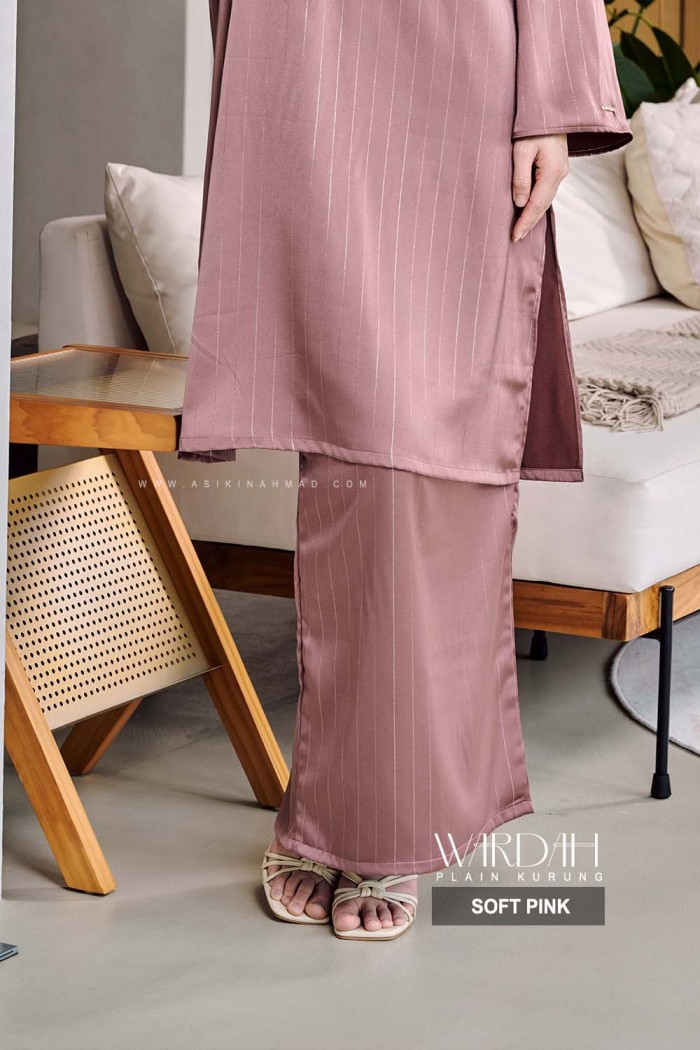 WARDAH KURUNG in DUSTY PINK