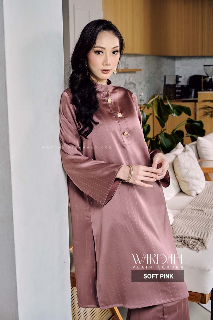 WARDAH KURUNG in DUSTY PINK