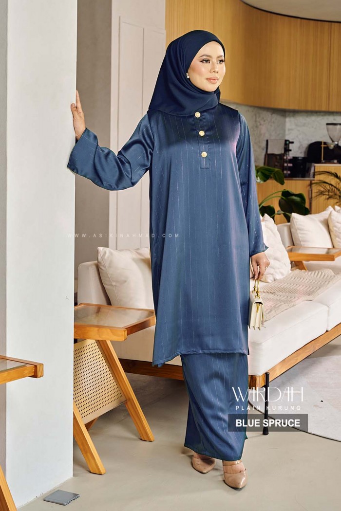 WARDAH KURUNG in BLUE SPRUCE