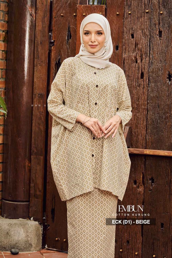 EMBUN KURUNG (ECK-D1) - BEIGE