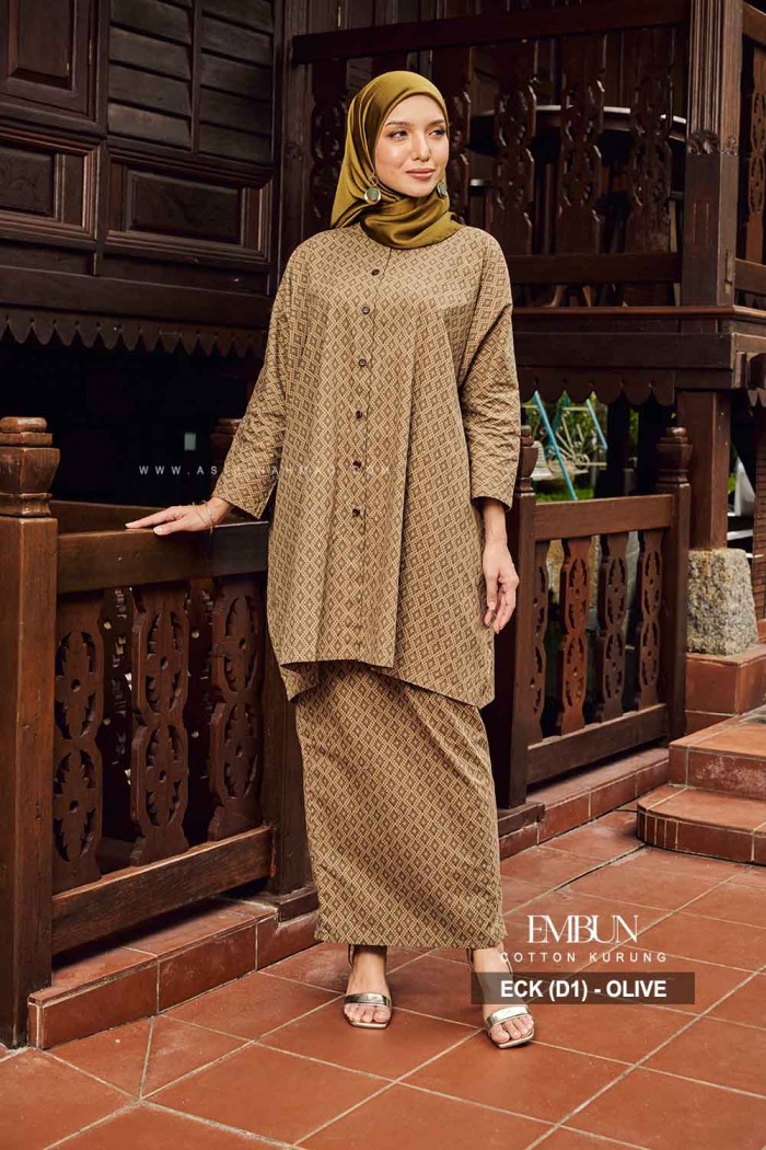 EMBUN KURUNG (ECK-D1) - OLIVE