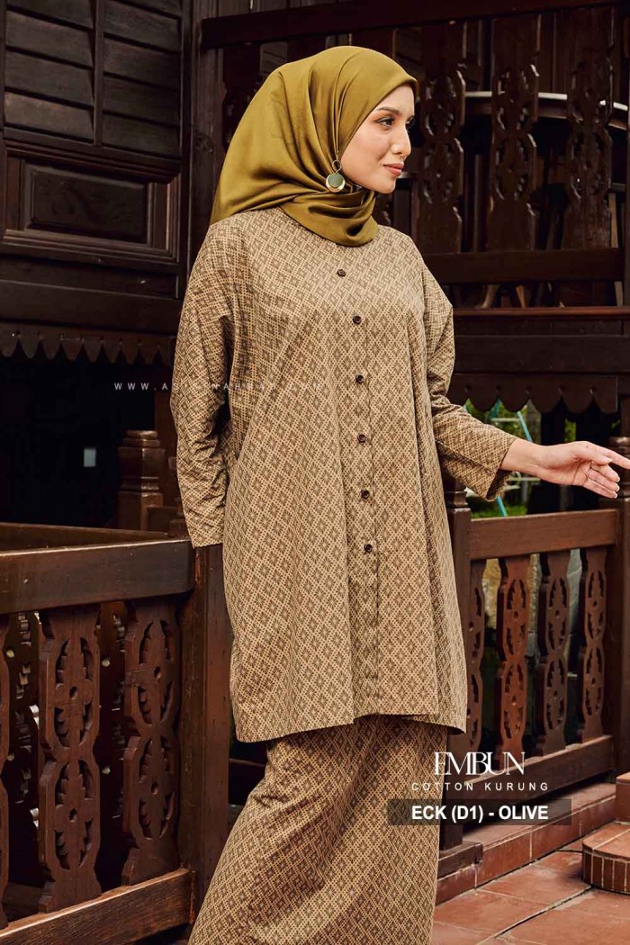 EMBUN KURUNG (ECK-D1) - OLIVE