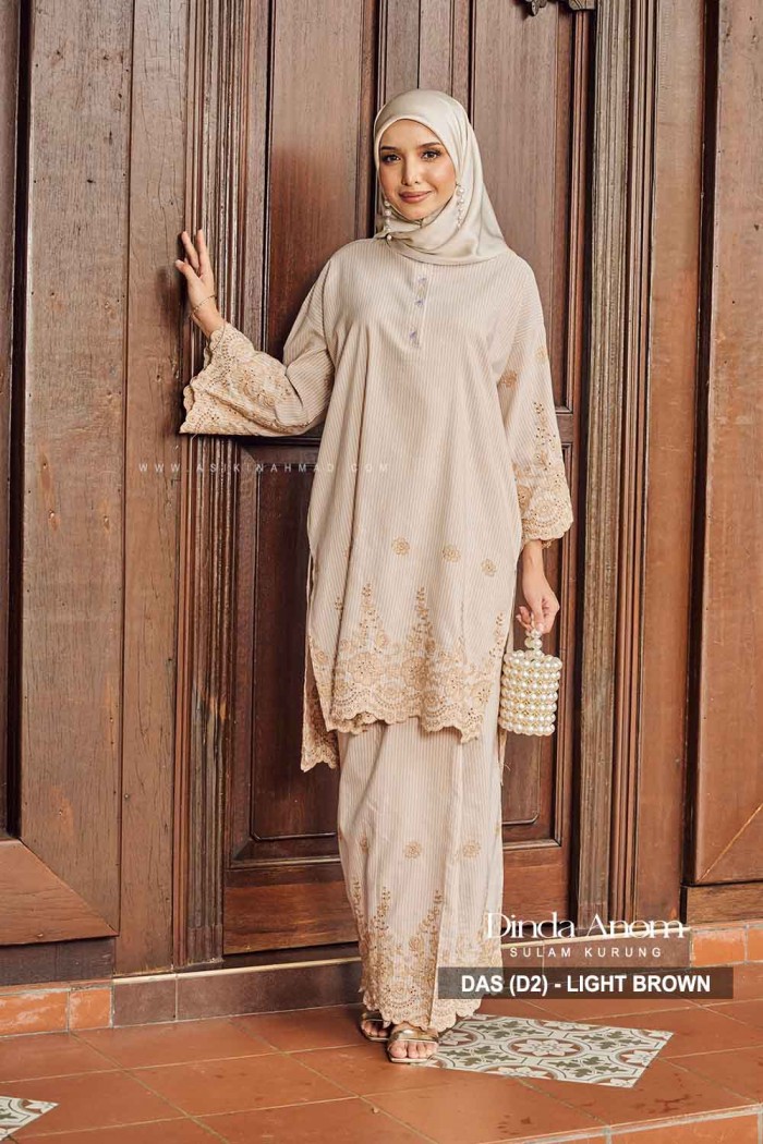 DINDA ANOM KURUNG (DAS-D2) - LIGHT BROWN