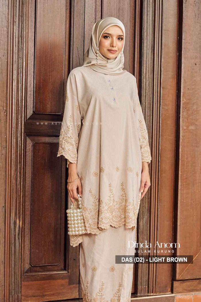 DINDA ANOM KURUNG (DAS-D2) - LIGHT BROWN