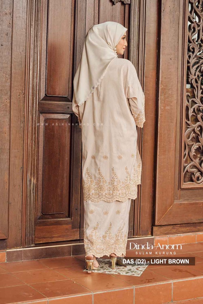 DINDA ANOM KURUNG (DAS-D2) - LIGHT BROWN