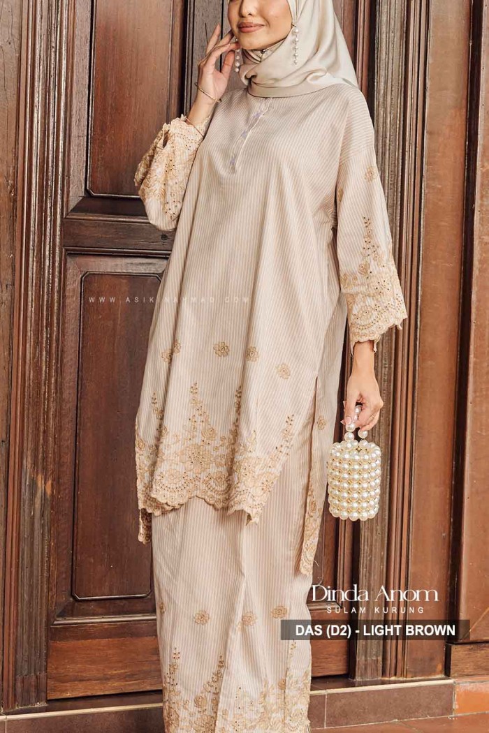 DINDA ANOM KURUNG (DAS-D2) - LIGHT BROWN