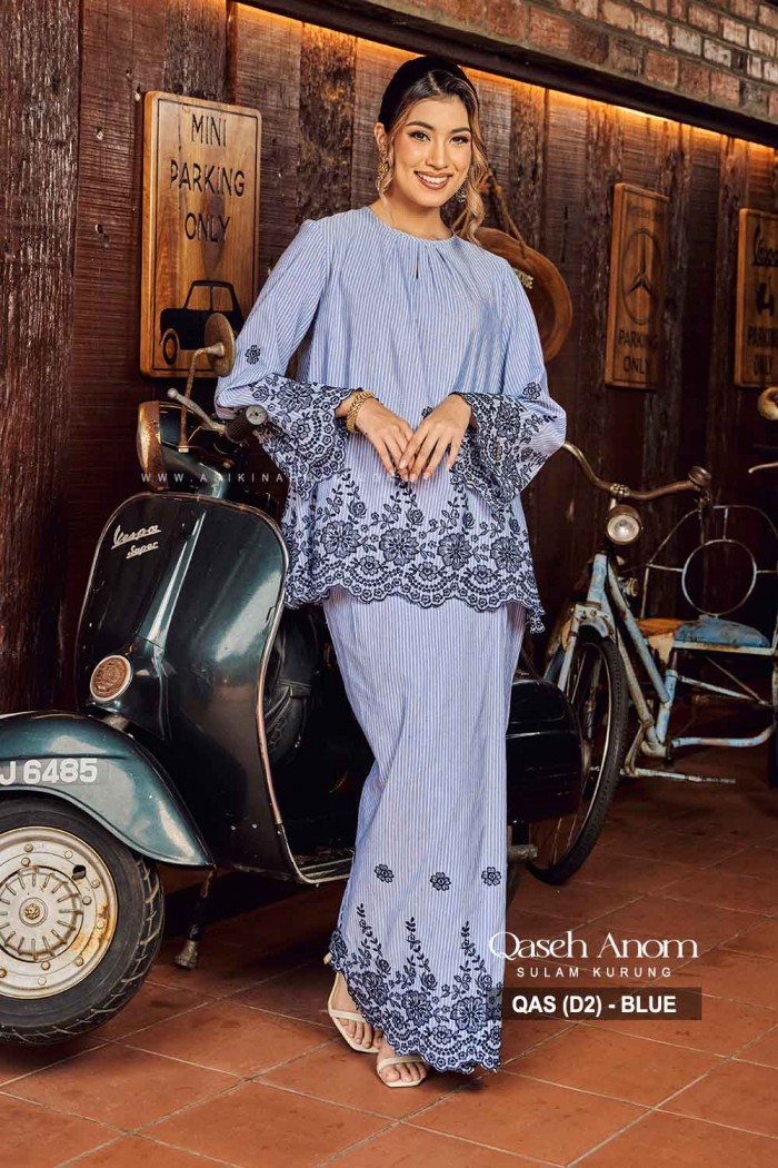 QASEH ANOM KURUNG (QAS-D2) - BLUE