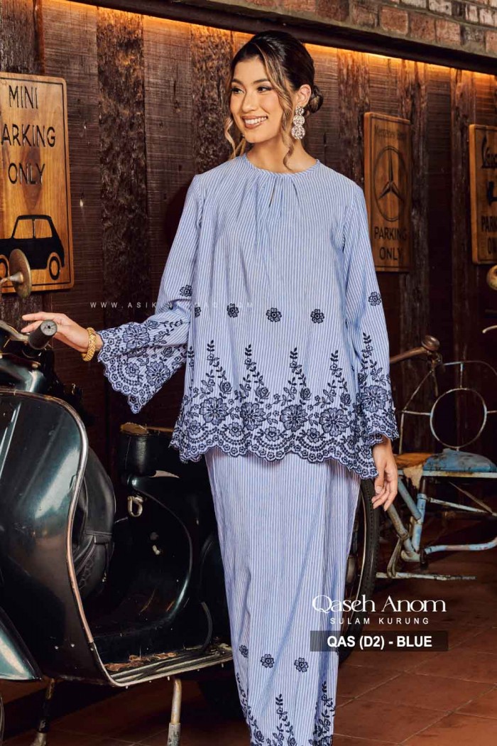 QASEH ANOM KURUNG (QAS-D2) - BLUE