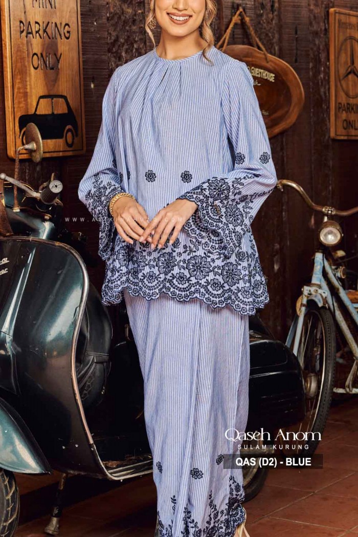 QASEH ANOM KURUNG (QAS-D2) - BLUE