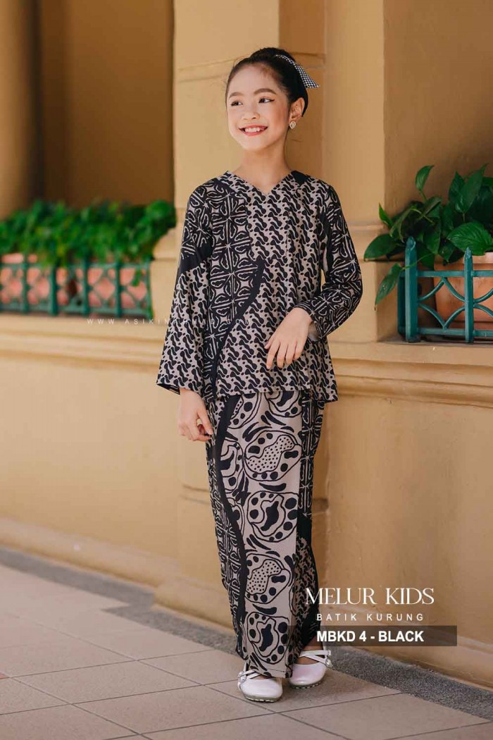 MELUR KURUNG KIDS (MBKD-4) - BLACK