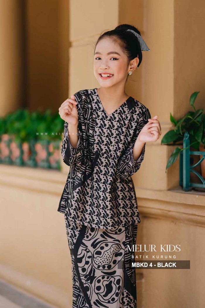 MELUR KURUNG KIDS (MBKD-4) - BLACK