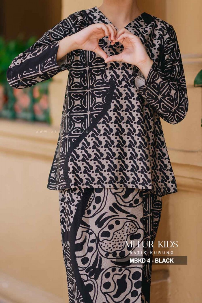 MELUR KURUNG KIDS (MBKD-4) - BLACK