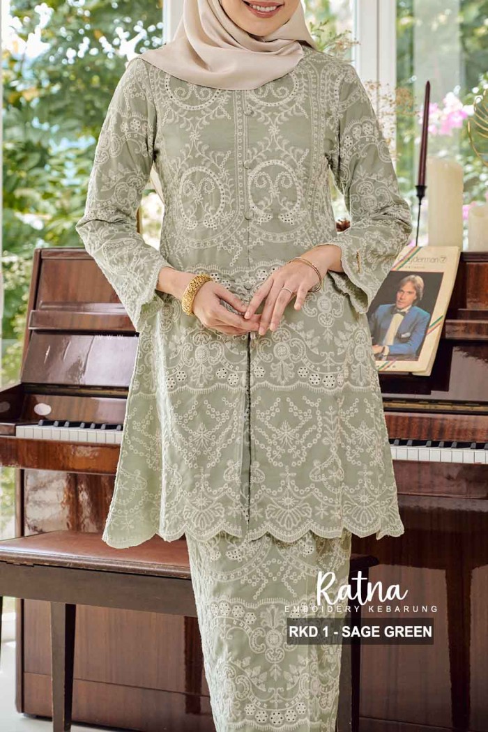 RATNA KEBARUNG (RKD-1) - SAGE GREEN