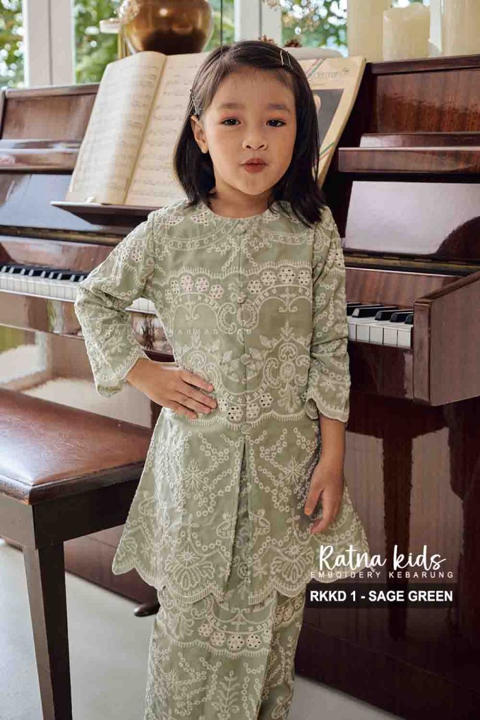 RATNA KEBARUNG KIDS (RKKD-1) - SAGE GREEN