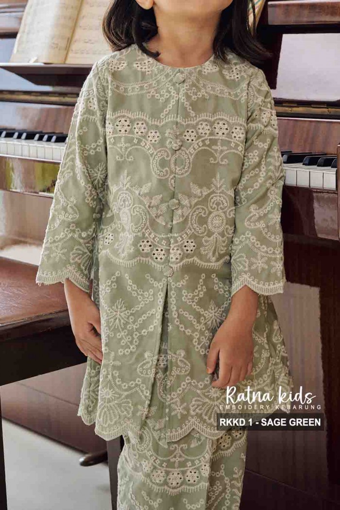 RATNA KEBARUNG KIDS (RKKD-1) - SAGE GREEN