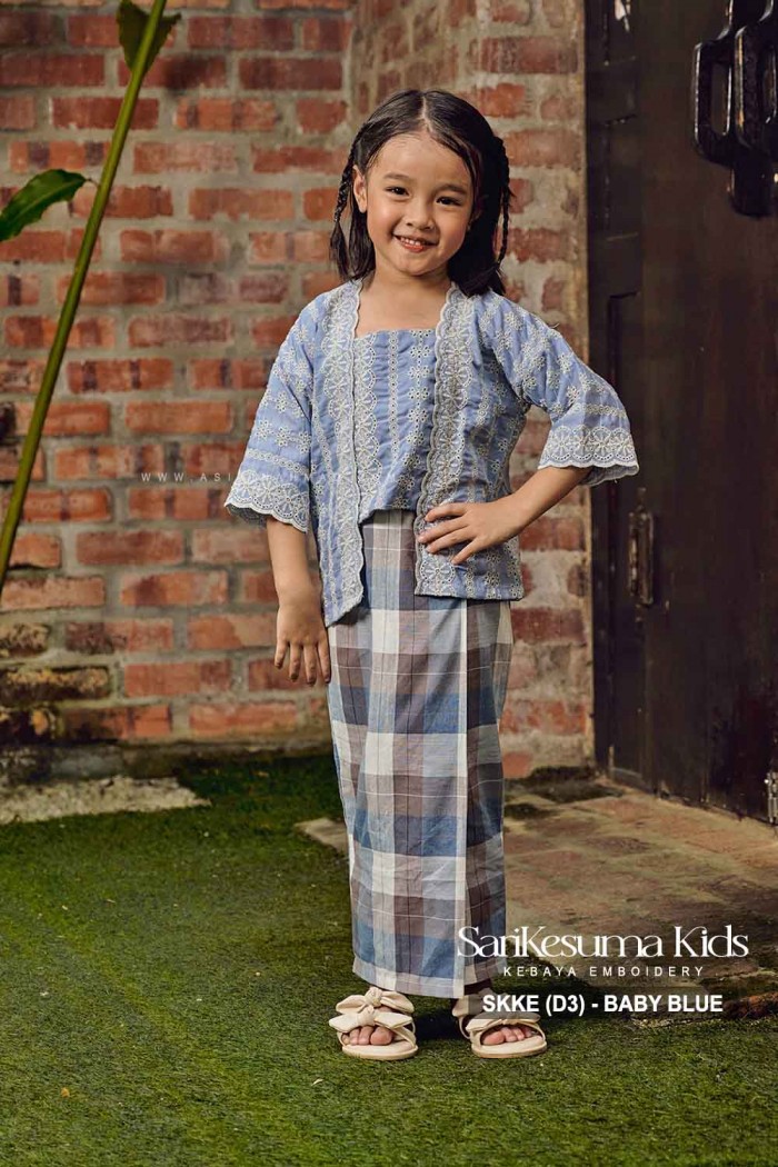 SARI KESUMA KIDS (SKKE-D3) in BABY BLUE