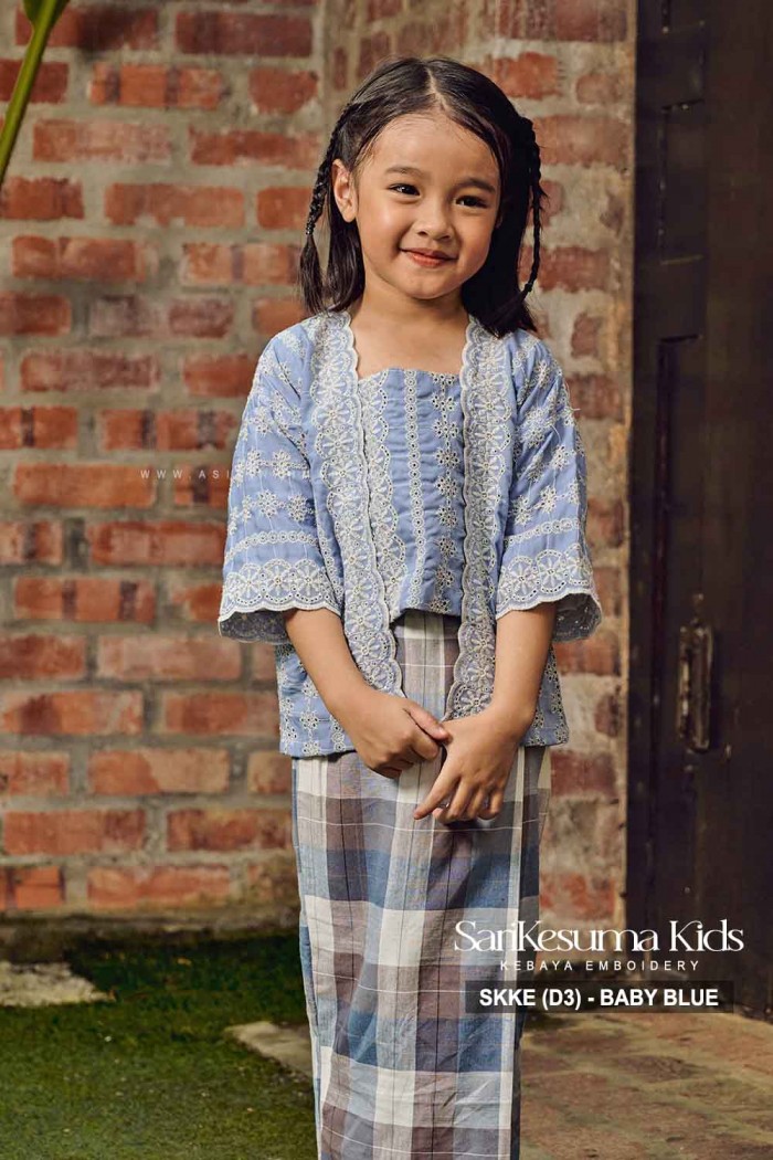 SARI KESUMA KIDS (SKKE-D3) in BABY BLUE