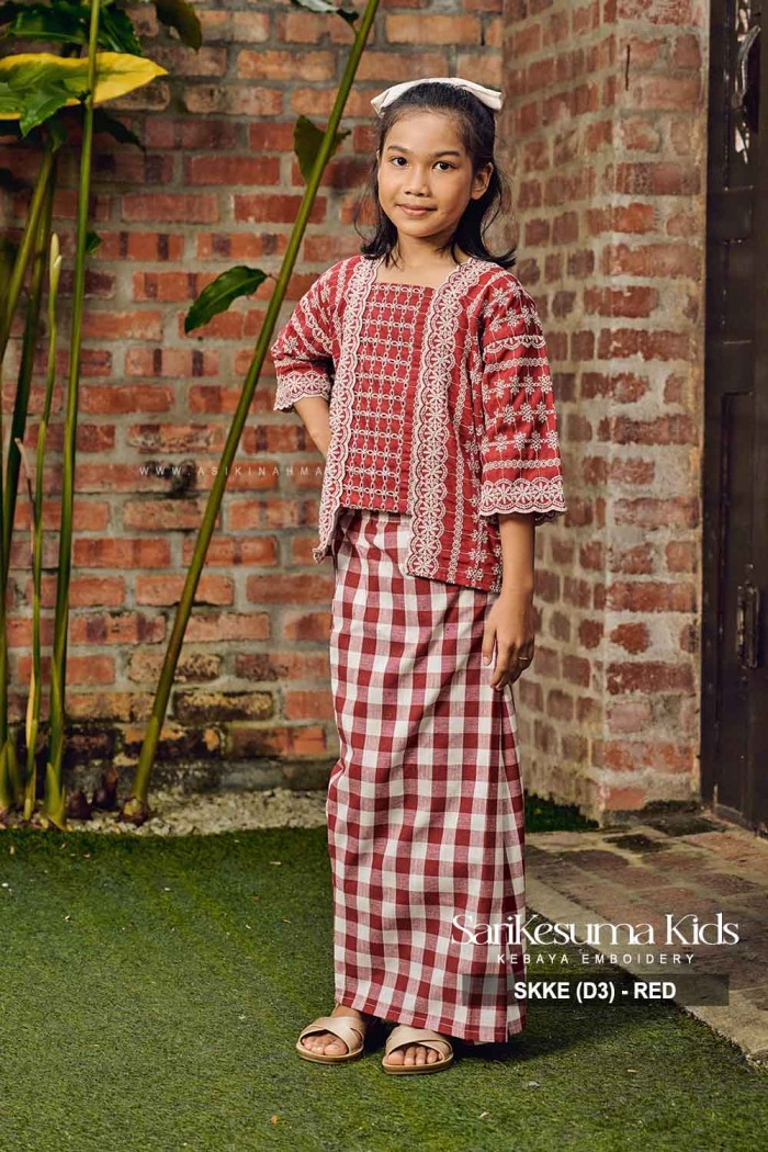 SARI KESUMA KIDS (SKKE-D3) in RED