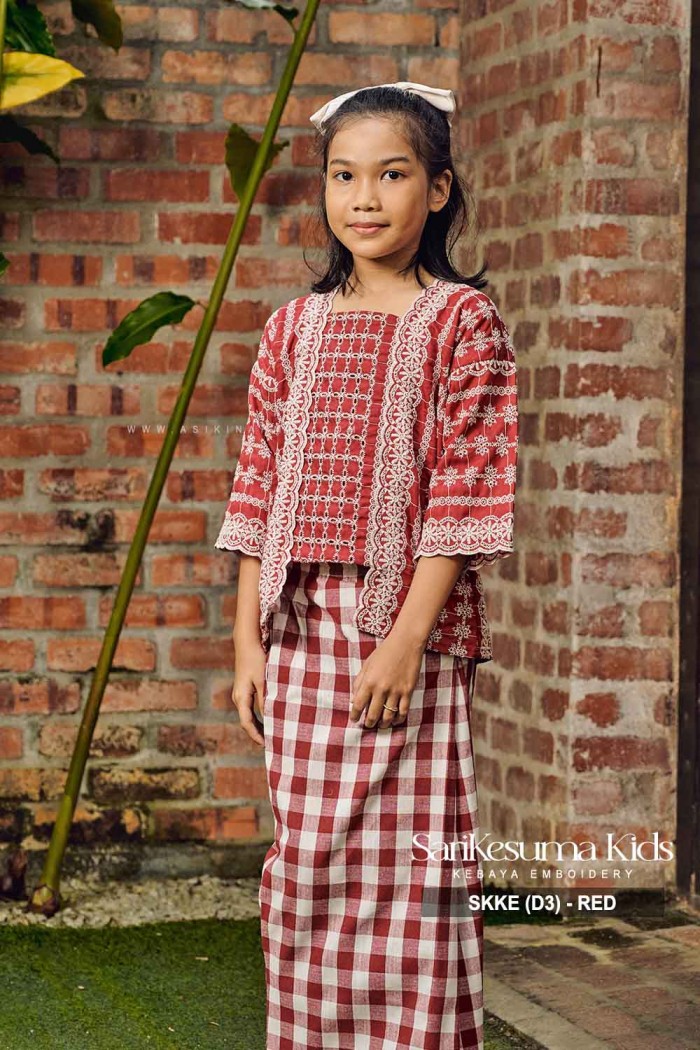 SARI KESUMA KIDS (SKKE-D3) in RED