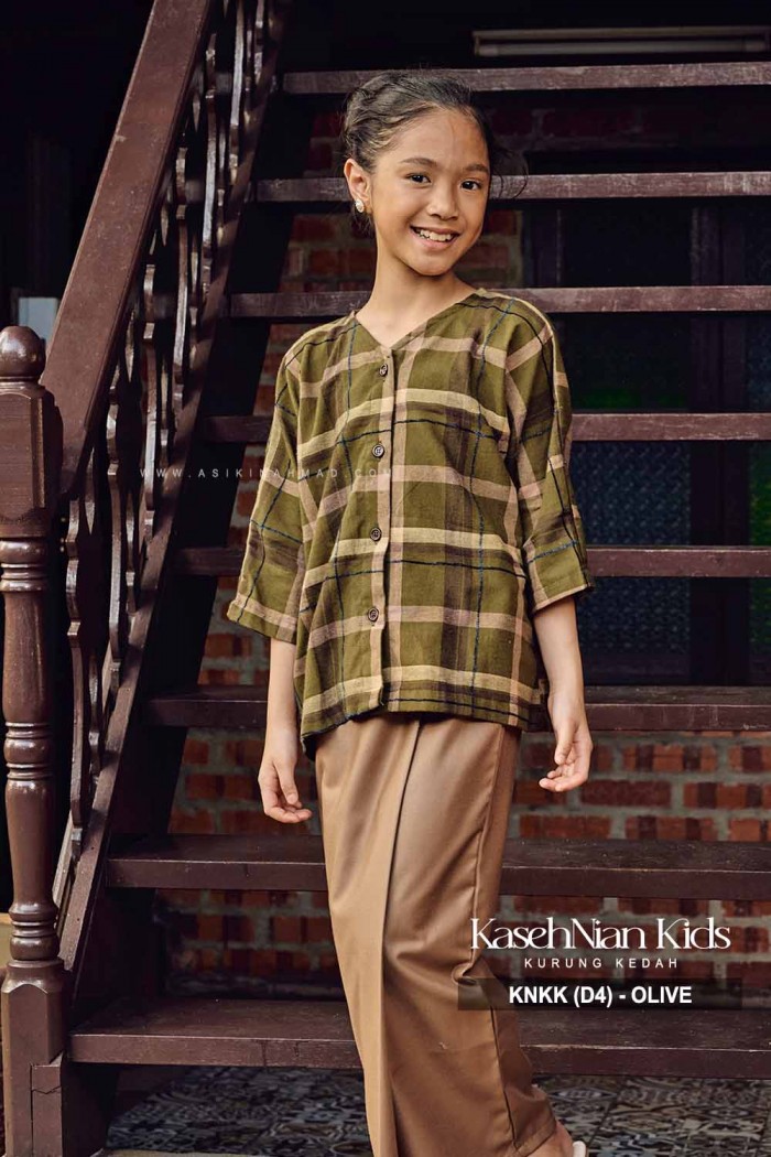 KASEH NIAN KIDS (KNKK-D4) in OLIVE