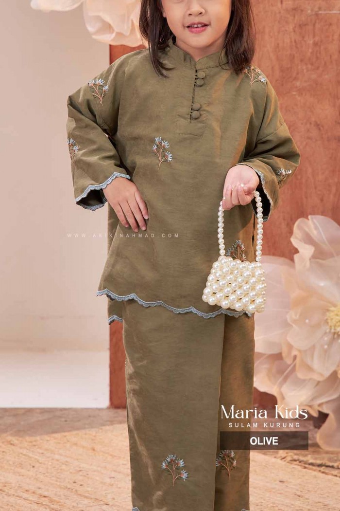 MARIA KURUNG KIDS in OLIVE