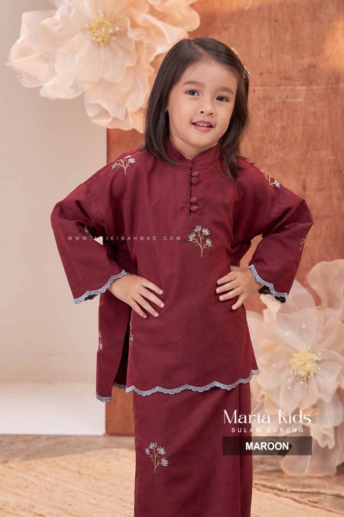 MARIA KURUNG KIDS in MAROON